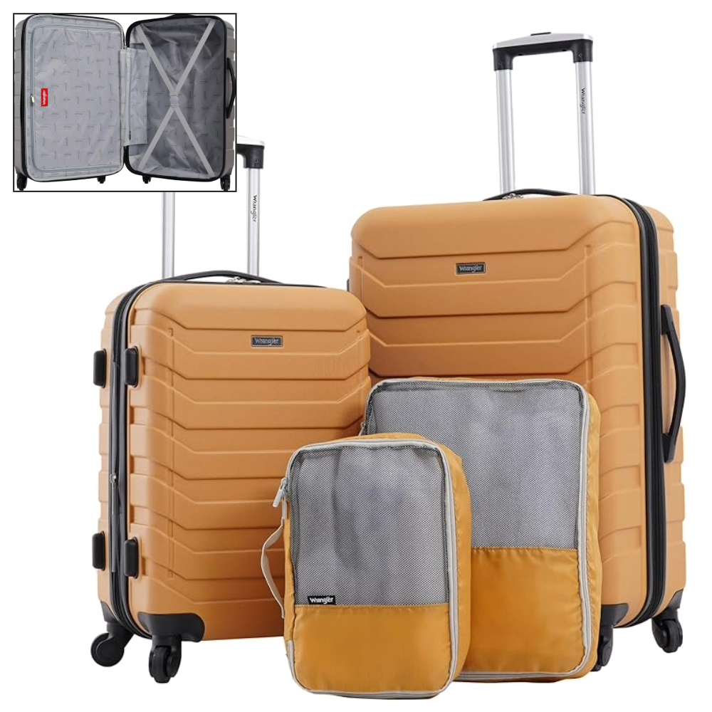 4 Pc Expandable Rolling Hardside Collection