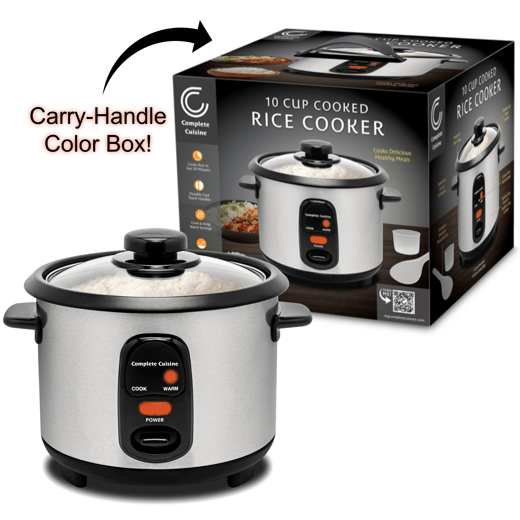 E - 10Cup Rice Cooker