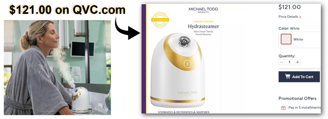 E - Michael Todd HydraSteamer 