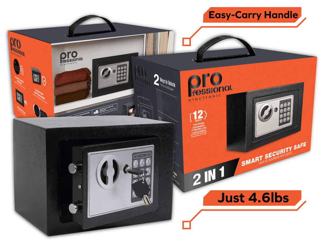 E - Professional Digital Security Smart Safe