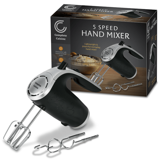 E7 - Baking - 5-Speed Hand Mixer