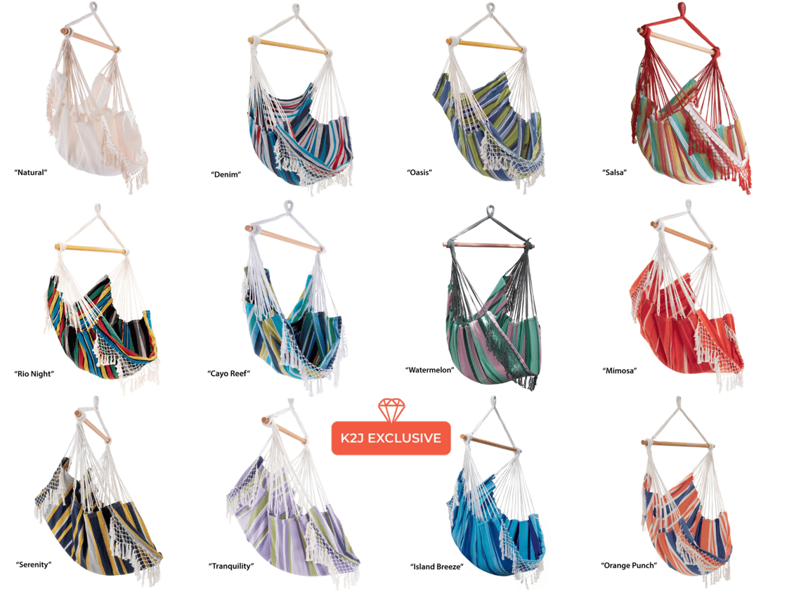 E7 - Vivere Brazillian Hammock Chairs
