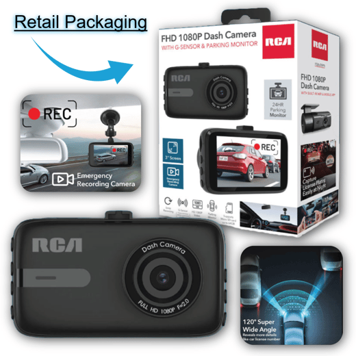 E7- 1080P Dash Camera-1